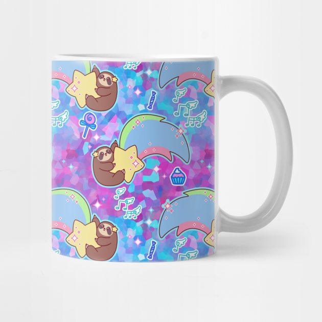 Shooting Star Sloth Pattern by saradaboru